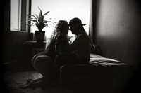 Intimate Kansas City Couples Boudoir | Luxury Studio Photography