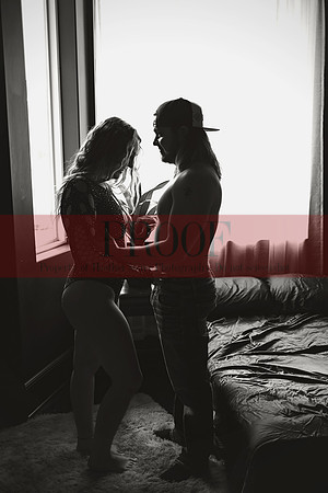 Intimate Kansas City Couples Boudoir | Luxury Studio Photography