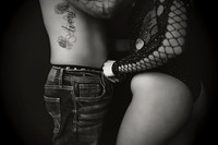 Intimate Kansas City Couples Boudoir | Luxury Studio Photography