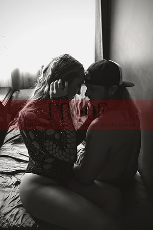 Intimate Kansas City Couples Boudoir | Luxury Studio Photography