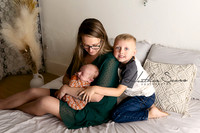 KC Newborn Photographer | Studio Lifestyle Newborn Photography