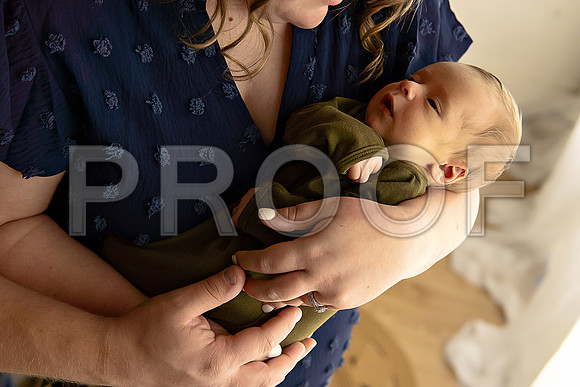 KC Newborn Photographer | Studio Lifestyle Newborn Photography
