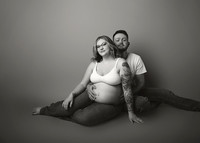 Kansas City Maternity Portraits | Luxury Fine Art Studio