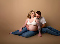 Kansas City Maternity Portraits | Luxury Fine Art Studio