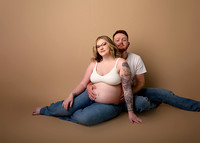 Kansas City Maternity Portraits | Luxury Fine Art Studio