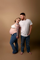 Kansas City Maternity Portraits | Luxury Fine Art Studio