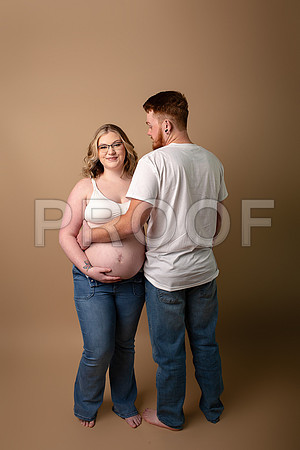 Kansas City Maternity Portraits | Luxury Fine Art Studio