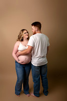 Kansas City Maternity Portraits | Luxury Fine Art Studio