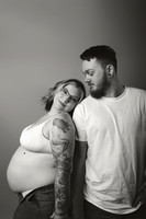 Kansas City Maternity Portraits | Luxury Fine Art Studio