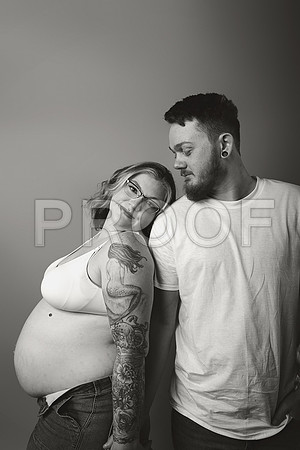 Kansas City Maternity Portraits | Luxury Fine Art Studio