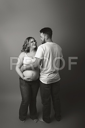 Kansas City Maternity Portraits | Luxury Fine Art Studio