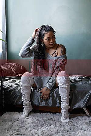 Kansas City WOC Boudoir Photographer | Melanin-Focused Luxury Portraits