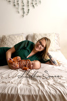 KC Newborn Photographer | Studio Lifestyle Newborn Photography