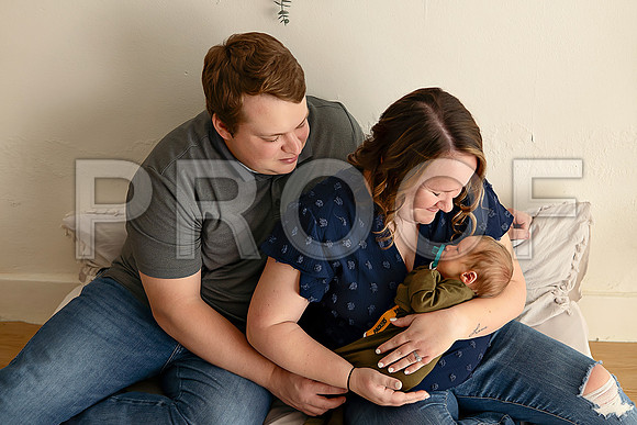 KC Newborn Photographer | Studio Lifestyle Newborn Photography