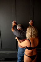 Intimate Kansas City Couples Boudoir | Luxury Studio Photography