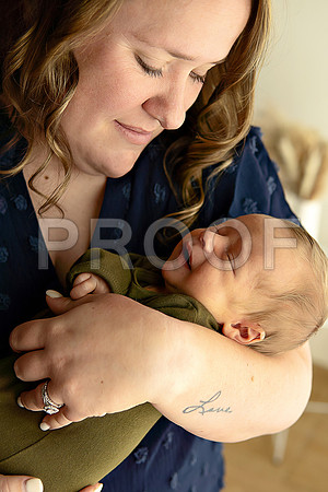 KC Newborn Photographer | Studio Lifestyle Newborn Photography