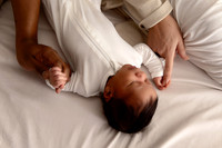 KC Newborn Photographer | Studio Lifestyle Newborn Photography