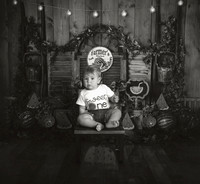 Kansas City Watermelon Cake Smash Photographer | First Birthday Portraits