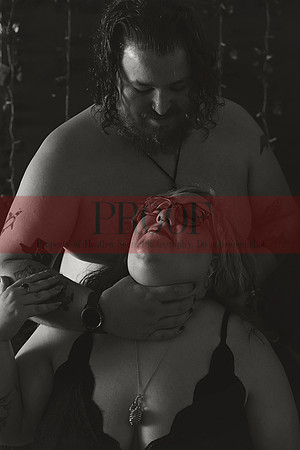 Intimate Kansas City Couples Boudoir | Luxury Studio Photography