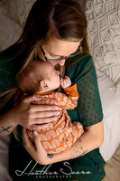 KC Newborn Photographer | Studio Lifestyle Newborn Photography