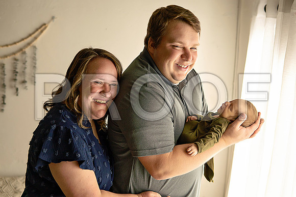 KC Newborn Photographer | Studio Lifestyle Newborn Photography