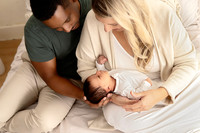 KC Newborn Photographer | Studio Lifestyle Newborn Photography