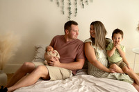 KC Newborn Photographer | Studio Lifestyle Newborn Photography