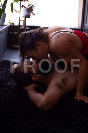 Intimate Kansas City Couples Boudoir | Luxury Studio Photography