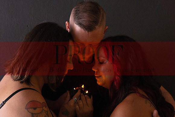 Kansas City Polyamory & ENM Boudoir Photography | Inclusive Intimacy