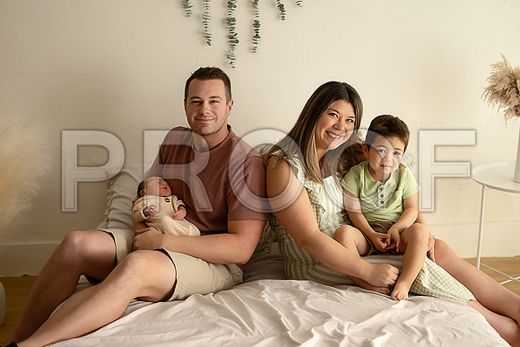 KC Newborn Photographer | Studio Lifestyle Newborn Photography