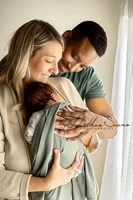 KC Newborn Photographer | Studio Lifestyle Newborn Photography
