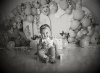 Kansas City Cake Smash Photographer | Butterfly Theme Portraits | Heather Sears Photography