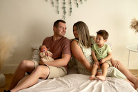 KC Newborn Photographer | Studio Lifestyle Newborn Photography