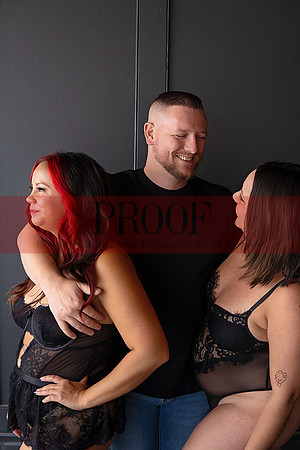 Kansas City Polyamory & ENM Boudoir Photography | Inclusive Intimacy