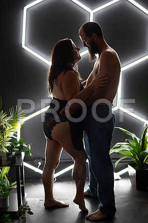 Intimate Kansas City Couples Boudoir | Luxury Studio Photography