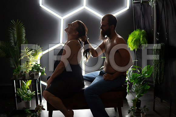 Intimate Kansas City Couples Boudoir | Luxury Studio Photography