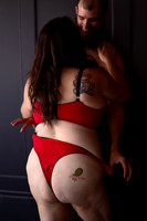 Intimate Kansas City Couples Boudoir | Luxury Studio Photography