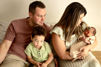 KC Newborn Photographer | Studio Lifestyle Newborn Photography
