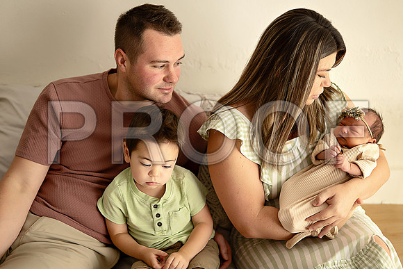 KC Newborn Photographer | Studio Lifestyle Newborn Photography