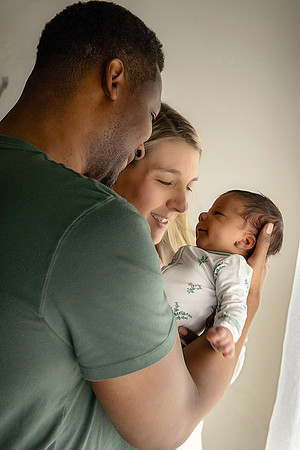 KC Newborn Photographer | Studio Lifestyle Newborn Photography