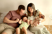 KC Newborn Photographer | Studio Lifestyle Newborn Photography