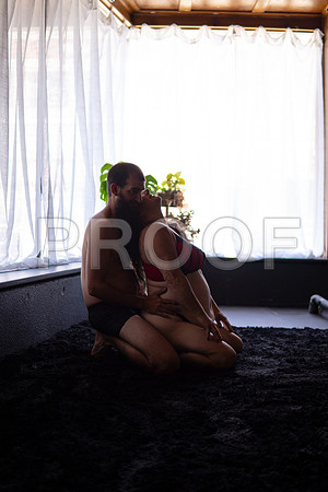 Intimate Kansas City Couples Boudoir | Luxury Studio Photography