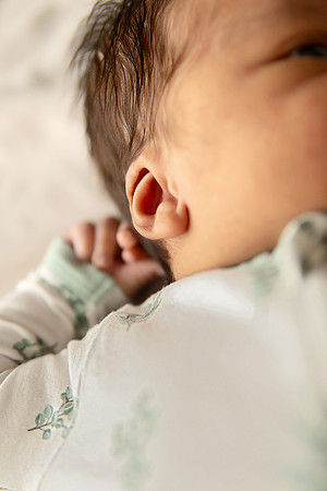 KC Newborn Photographer | Studio Lifestyle Newborn Photography