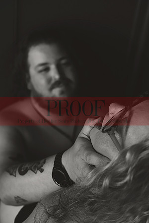 Intimate Kansas City Couples Boudoir | Luxury Studio Photography