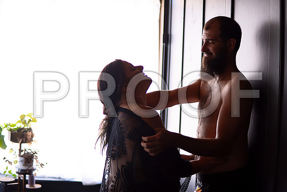 Intimate Kansas City Couples Boudoir | Luxury Studio Photography
