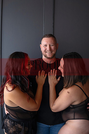 Kansas City Polyamory & ENM Boudoir Photography | Inclusive Intimacy