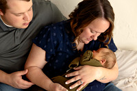 KC Newborn Photographer | Studio Lifestyle Newborn Photography