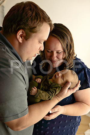 KC Newborn Photographer | Studio Lifestyle Newborn Photography