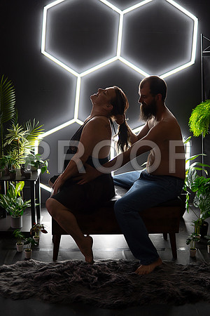 Intimate Kansas City Couples Boudoir | Luxury Studio Photography
