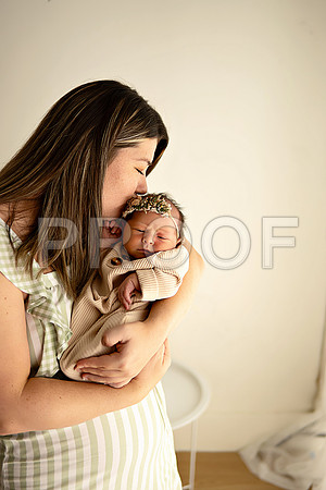 KC Newborn Photographer | Studio Lifestyle Newborn Photography